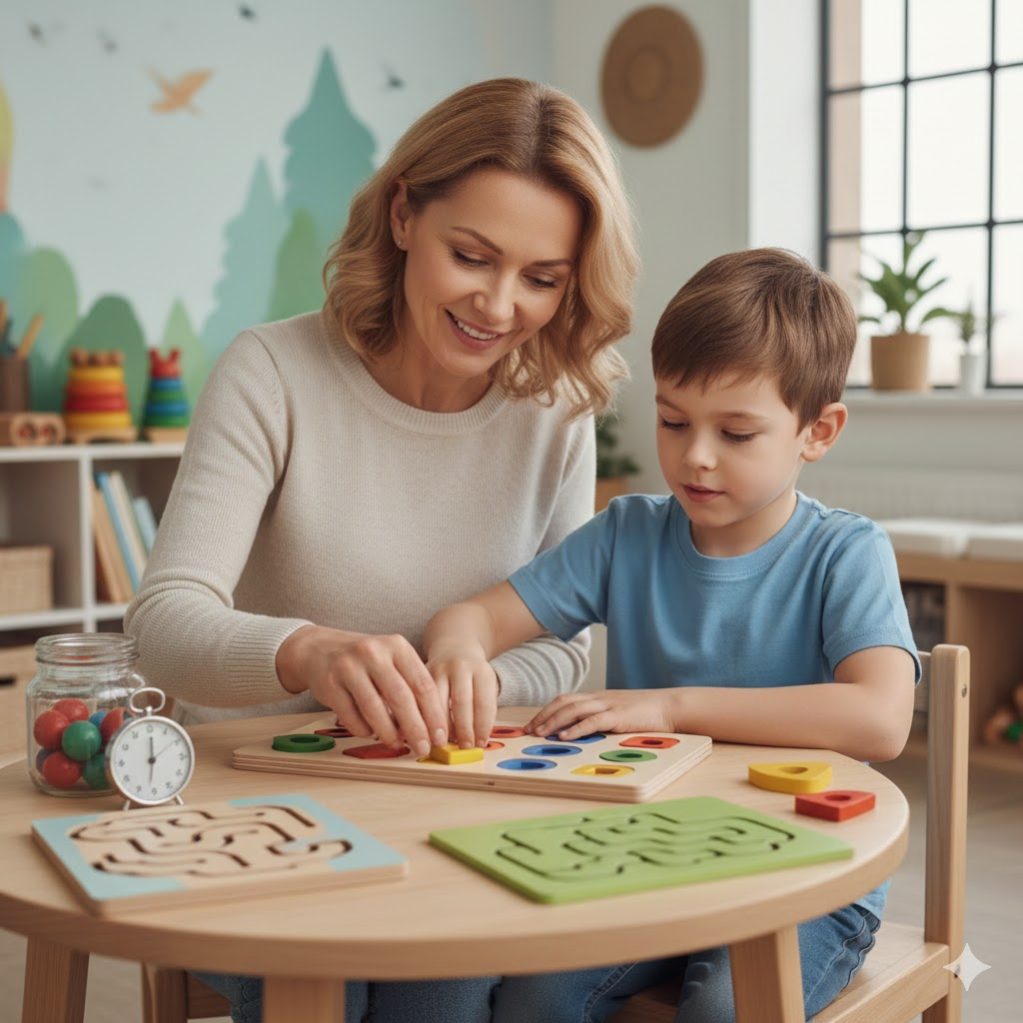 جلسات الصعوبات الادراكية للطفل